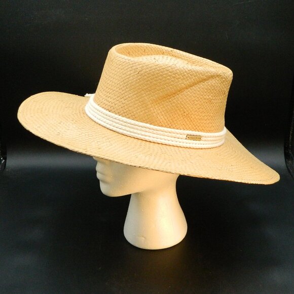 Gigi Pip Bre Pork Pie Straw Hat - Picture 3 of 7